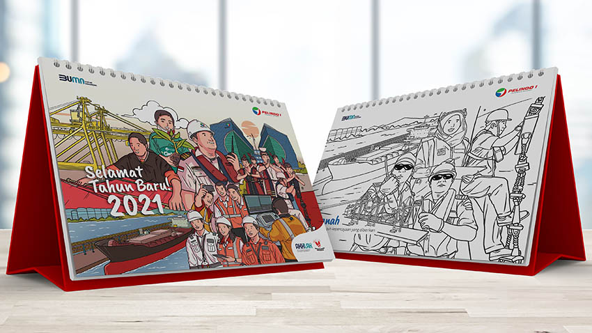Prismagraphia, Calendar Design, Agenda Design, Desain Kalender, Agenda, Produksi Cetak Kalender, Jakarta, Indonesia. 