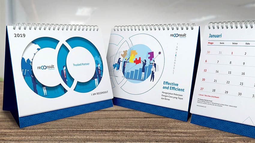 Prismagraphia, Calendar Design, Agenda Design, Desain Kalender, Agenda, Produksi Cetak Kalender, Jakarta, Indonesia. 