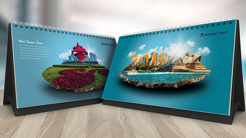 Prismagraphia, Calendar Design, Agenda Design, Desain Kalender, Agenda, Produksi Cetak Kalender, Jakarta, Indonesia. 