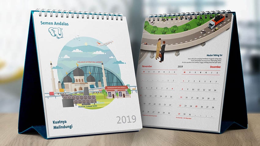 Prismagraphia, Calendar Design, Agenda Design, Desain Kalender, Agenda, Produksi Cetak Kalender, Jakarta, Indonesia. 