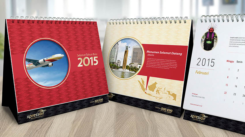 Prismagraphia, Calendar Design, Agenda Design, Desain Kalender, Agenda, Produksi Cetak Kalender, Jakarta, Indonesia. 