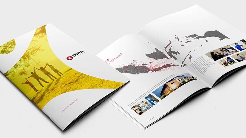 Prismagraphia, Company Profile Design, Desain Profil Perusahaan, Jakarta, Indonesia.