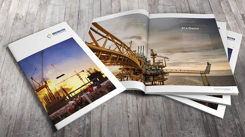 Prismagraphia, Company Profile Design, Desain Profil Perusahaan, Jakarta, Indonesia.