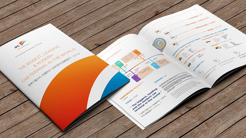 Prismagraphia, Company Profile Design, Desain Profil Perusahaan, Jakarta, Indonesia.